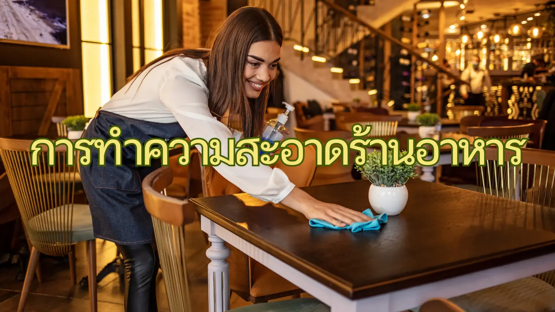 การทำความสะอาดร้านอาหารทุกวันช่วยรักษามาตรฐานสุขอนามัยและสร้างความเชื่อมั่นให้กับลูกค้า